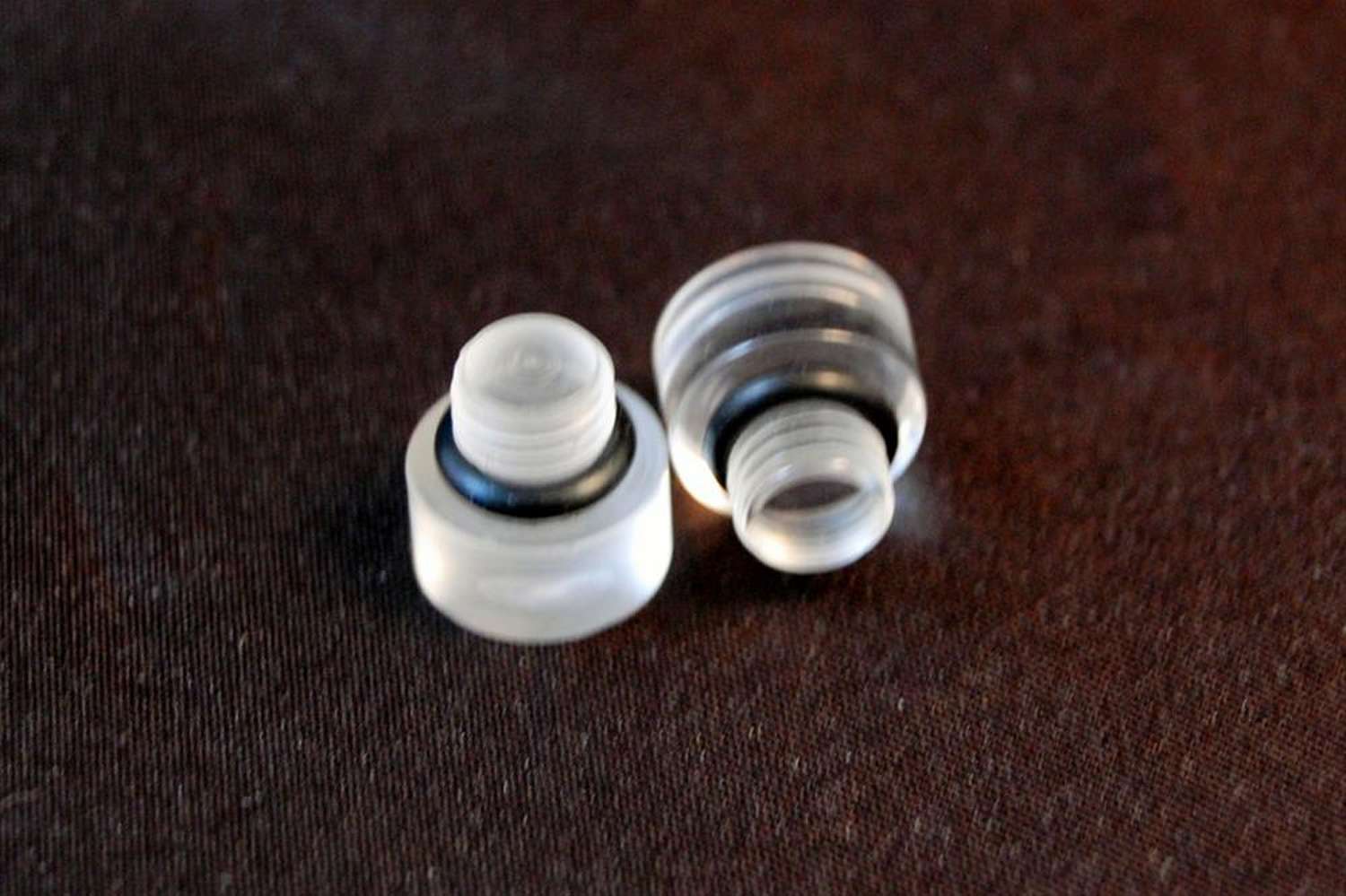 Advanced Engine Design CLEAR FUEL BOWL SIGHT PLUGS - PAIR