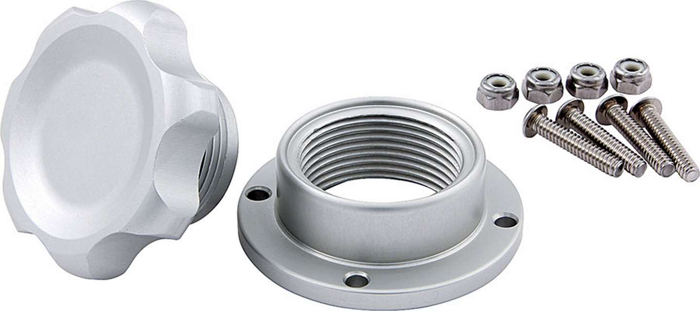 Allstar Performance Filler Cap Kits, Bolt-In Aluminum Bung Kit W/1-3/8