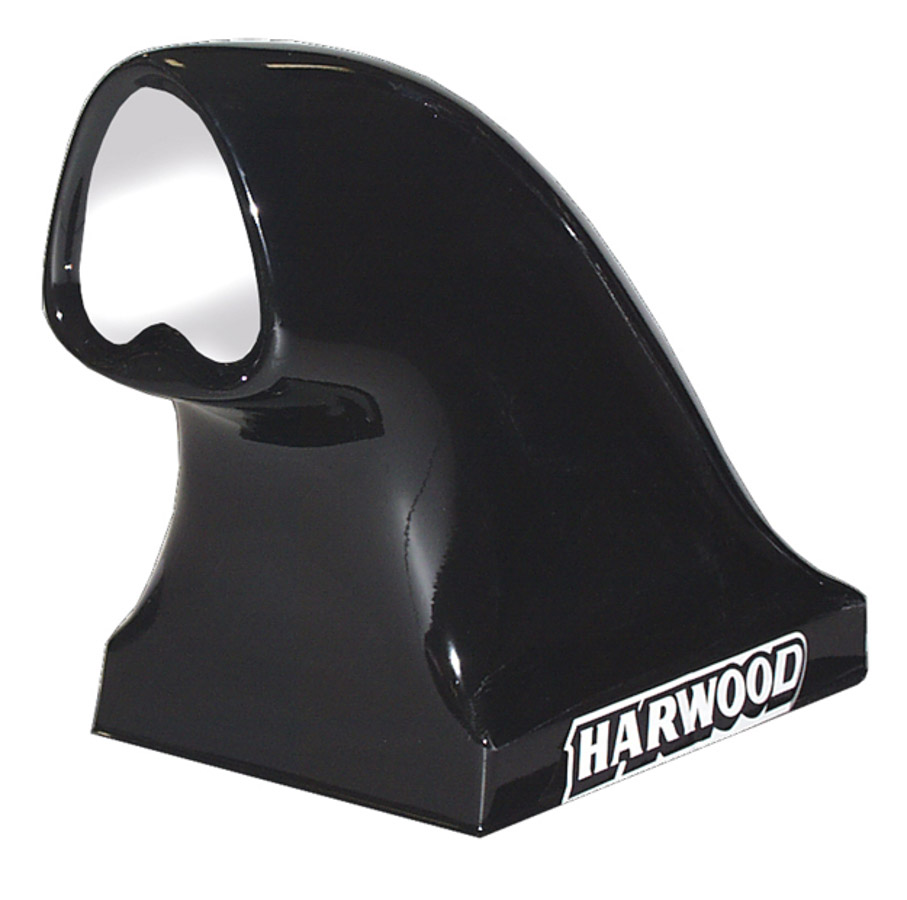 HARWOOD 203/4 in Tall Black Fiberglass Dragster Scoop Hood Scoop P/N