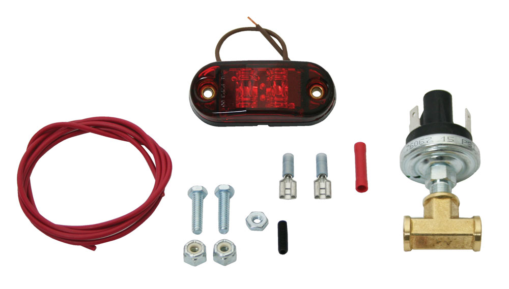 Oil pressure warning light jeep