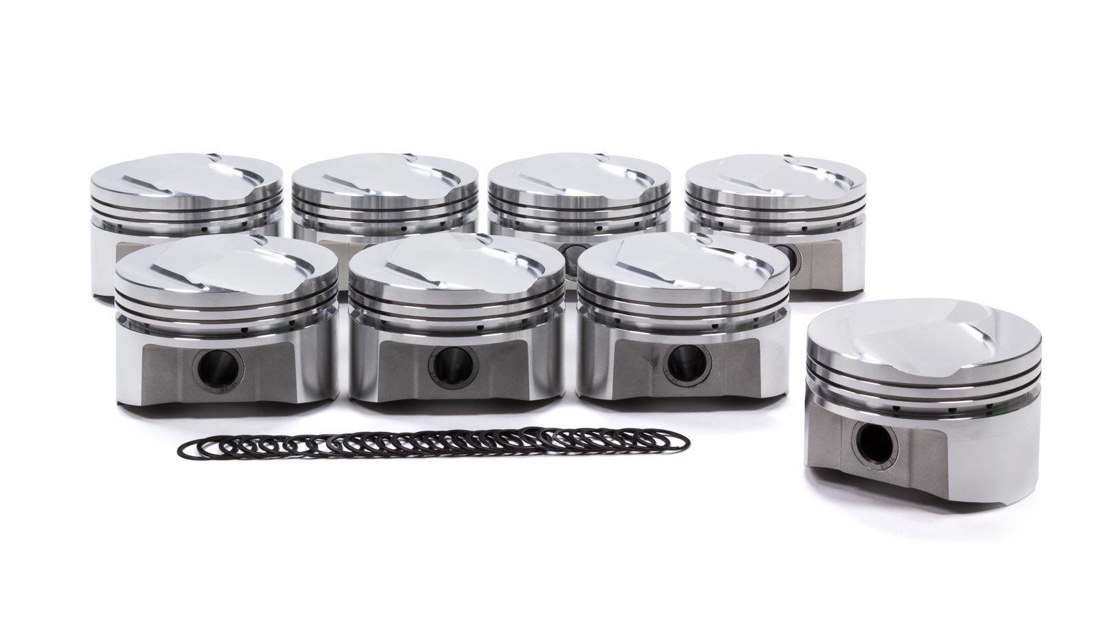 SRP Small Block Ford 4.030 in Bore Boss 302 Dome Forged Piston 8 pc P/N ...