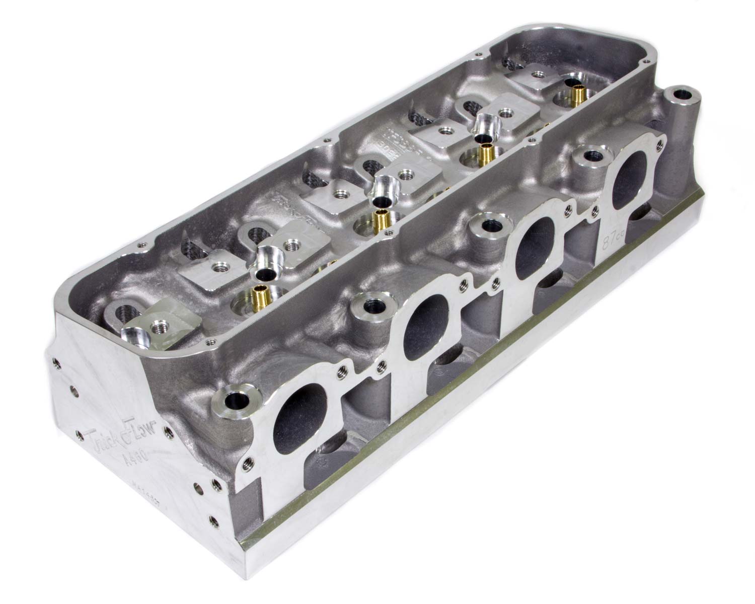 TRICK FLOW Power Port A460 Bare Aluminum Cylinder Head BBF P/N TFS ...